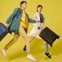 Малый чемодан Xiaomi Ninetygo Lightweight на 35 л из поликарбоната Бежевый