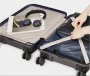 Малый чемодан Xiaomi Ninetygo Lightweight на 35 л из поликарбоната Черный