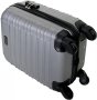 Малый пластиковый чемодан 23 л Vip Collection Nevada 16 Silver