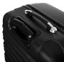 Малый пластиковый чемодан 36 л Vip Collection Nevada 20 Black