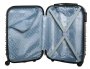 Малый пластиковый чемодан 36 л Vip Collection Nevada 20 Champagne
