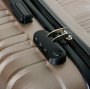 Малый пластиковый чемодан 36 л Vip Collection Nevada 20 Champagne