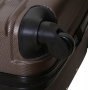 Малый пластиковый чемодан 36 л Vip Collection Nevada 20 Coffee