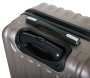 Малый пластиковый чемодан 36 л Vip Collection Nevada 20 Silver