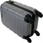 Малый пластиковый чемодан 36 л Vip Collection Nevada 20 Silver