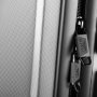 Мала ударостійка валіза 41 л CAT Roll Cage срібляста