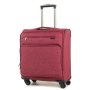 Малый текстильный чемодан 4-х колесный 45 л Rock Madison (S) Burgundy