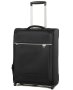 Малый текстильный чемодан на 2-х колесах 34/41 л Rock Vapour-Lite II (S) Black
