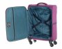 Малый тканевый чемодан 4-х колесный 37 л March Flybird, фиолетовый