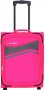 Малый тканевый чемодан 40 л Travelite Wave, розовый