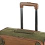 Members Boston 49 л чемодан из искусственной замши на 4 колесах оливковый