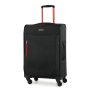 Members Hi-Lite (M) Black 49 л чемодан из полиэстера на 4 колесах черный