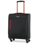 Members Hi-Lite (S/M/L) Black комплект валіз з поліестеру на 4 колесах чорний