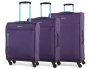 Members Hi-Lite (S/M/L) Purple комплект чемоданов из полиэстера на 4 колесах фиолетовый