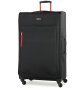 Members Hi-Lite (XL) Black 120 л валіза з поліестеру на 4 колесах чорна