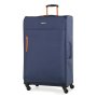 Members Hi-Lite (XL) Navy 120 л чемодан из полиэстера на 4 колесах синий