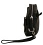 Чоловіча шкіряна борсетка Vip Collection 1441 Black flotar