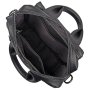 Чоловіча шкіряна сумка через плече Tiding Bag Чорна