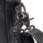 Чоловіча шкіряна сумка через плече Tiding Bag Чорна