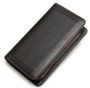 Чоловічий клатч із натуральної шкіри MS Collection Ms005B Коричневий