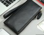 Чоловічий клатч із натуральної шкіри Tiding Bag Чорний