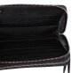 Мужской клатч-кошелек кожаный Vip Collection 1501-F Черный
