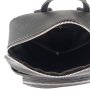 Чоловічий шкіряний рюкзак Tiding Bag Чорний