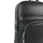 Чоловічий шкіряний рюкзак Tiding Bag Чорний