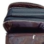 Мужской кожаный слинг на одно плечо Tiding Bag Черный