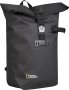 National Geographic Waterproof 19 л рюкзак-роллтоп с отделением для ноутбука и планшета из полиэстера черный