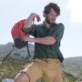 Небольшой рюкзак 10 л. Quechua ARPENAZ, красный с серым