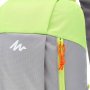Небольшой рюкзак 10 л. Quechua ARPENAZ, серый с салатовым