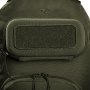 Однолямковий тактичний рюкзак Highlander Stoirm Gearslinger на 12 л вагою 1 кг з відділом під ноутбук з нейлону Оливковий