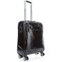 Piquadro BL SQUARE 32 л чемодан из натуральной кожи на 4-х колесах черный