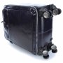 Piquadro BL SQUARE 32 л чемодан из натуральной кожи на 4-х колесах синий