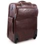 Piquadro BL SQUARE Cognac 49 л чемодан из натуральной кожи на 2-х колесах коричневый