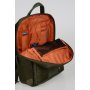 Piquadro Brief Bagmotic 16 л міський текстильний рюкзак для ноутбука зелений