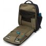 Piquadro Brief Bagmotic 23 л городской текстильный рюкзак для ноутбука синий