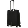 Piquadro BRIEF BAGMOTIC 41 л тканевый чемодан на 4-х колесах черный