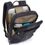 Piquadro Brief Bagmotic 9 л городской текстильный рюкзак для ноутбука синий