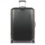 Piquadro CUBICA/Black L 89 л чемодан из поликарбоната на 4 колесах черный