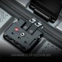 Piquadro CUBICA/Black L 89 л чемодан из поликарбоната на 4 колесах черный