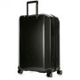 Piquadro CUBICA/Black M 70 л чемодан из поликарбоната на 4 колесах черный