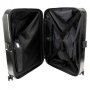 Piquadro CUBICA/Black M 70 л чемодан из поликарбоната на 4 колесах черный