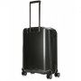 Piquadro CUBICA/Black S 34 л чемодан из поликарбоната на 4 колесах черный