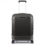 Piquadro CUBICA/Black S 39 л чемодан из поликарбоната на 4 колесах черный