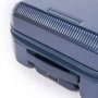 Piquadro CUBICA/Blue L 89 л валіза з полікарбонату на 4 колесах синя