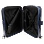 Piquadro CUBICA/Blue S 34 л чемодан из поликарбоната на 4 колесах синий