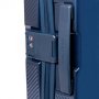 Piquadro CUBICA/Blue S 34 л чемодан из поликарбоната на 4 колесах синий