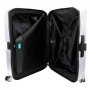 Piquadro CUBICA/Grey L 89 л чемодан из поликарбоната на 4 колесах серый